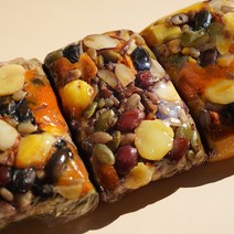 당일제조 아침식사대용 밀레의공방 수제 국산찹쌀 영양떡 영양찰떡 2kg 콩찰떡 호박고지, 5. 삼색영양떡 1Kg
