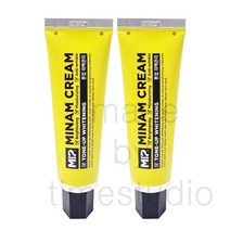 미프 미남 톤업 화이트닝 크림 50ml, 혼합 색상 x 2개