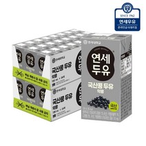 연세우유 연세두유 국산콩 두유 약콩 48팩, 기타