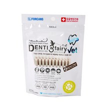 포켄스 덴티페어리 베트 VET 강아지 고양이 덴탈껌 양치껌 치석껌 SS S M 70gx3개, S (소형견용)