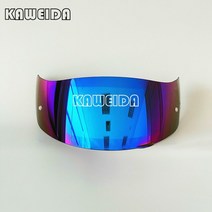 바이크 고글 보호안경 오토바이 안티-안개 안티 스크래치 윈드 쉴드 헬멧 렌즈 바이저 AGV K1 K3SV K5 모, [06] Blue