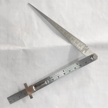 STK 0-15mm 갭 스테인리스 용접 테이퍼 게이지 홀 검사 자
