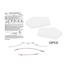 리프팅 테이프 주름 턱살 볼살 처짐 피부 얇은 라인 스티커 턱 올리십시오 V 위로, 10장