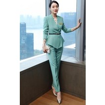 하객룩투피스 여자면접복장 여름니트투피스 여름면접복장 여자여름면접복장 크롭정장세트 하이 엔드 전문 스커트 정장 여성 기질 가 겨울 정장 슬림 블레이저 세트 사무실 숙녀 비즈니스