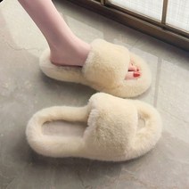 오너클랜 사무실 여자 직장인 털실내화 따뜻한 다용도 거실화