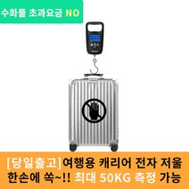 휴대용 캐리어 전자저울, 블랙