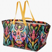 이케아 쇼핑백 욈세시디그 장바구니 55x37x37cm 시장바구니 수납백 에코백