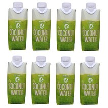 노브랜드 코코넛워터 330ml x 8개 COCONUT WATER 운동전후음료 수분보충