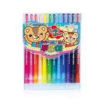 투명이색연필 12색(지구화학), 단품, 1세트