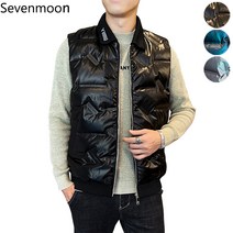 Sevenmoon 패딩조끼 오리털 남성용 M-4XL