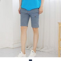 남자 스트라이프 스판 반바지