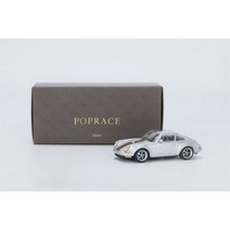 프라모델 POPRACE-1:64 가수 911 964 마티니 그레이블루 오렌지 클래식 다이캐스트 모델 자동차, GRAY