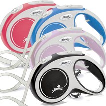 플렉시 대형견 자동리드줄 더뉴컴포트 테이프타입 L, 블랙 5m