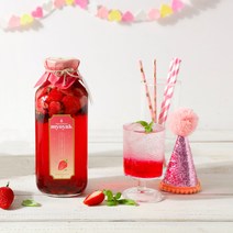 묘약 딸기바질 담금주키트 500 - 마이 스트로베리 나이츠, 1병, 500ml