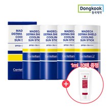 센텔리안24 마데카 더마쉴드 쿨링선스틱 22g 4개+크림4 1ml 10매, 단품