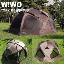 W WO wiwo 3~4인 텐트 돔 텐트 쉘터 텐트 위오 Yak Dome 350 야크 돔 돔형 옥타곤 8각 아웃도어 캠프 패밀리 OTTD