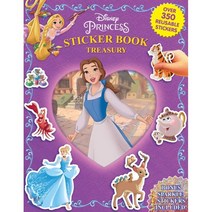 Sticker Book Treasury : Disney Princess : 디즈니 프린세스 스티커 북, Phidal