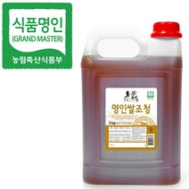 두레촌 강봉석 명인 쌀조청, 1개, 3kg