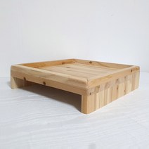 강아지식탁 자동급수기받침대 고양이 대형견 식탁 넓은그릇용