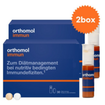 오쏘몰 이뮨 3박스 90일 orthomol 독일 종합비타민(드링크+정제)