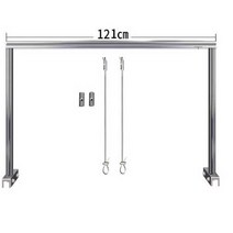 어항 라이트 스탠드 조명 거치대 경량 알루미늄 행거, 1개의 크레인 세트 갠트리 60CM