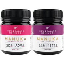 NEW ZEALAND HONEY CO 마누카 꿀 스페셜 패키지 UMF 20+ UMF 24+ 249g