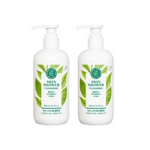 꽃을든남자 스킨샤워 클렌징 500ml 녹차, 2개