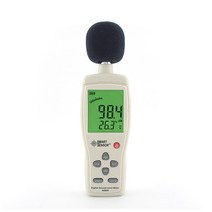 대동상사 디지털 소음계 AS-824 30-130dB 최대값 최소값 홀드 휴대용