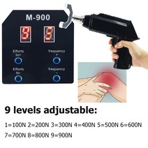 전기 교정 건 조절식 카이로프랙틱 기구 8 헤드 강도 치료 척추 휴대용 마사지기, 02 US plug 110V