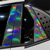 [AM] 뉴QM3 레이저카본홀로그램 BC필러 데칼스티커
