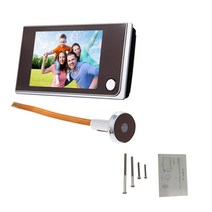 3.5 'LCD 화면 Peephole Viewer 디지털 도어 아이 뷰어 카메라 1.0MP 120도 광각 홈 보안 시스템
