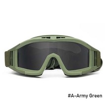 캠핑선풍기 Outdoor Tactical Desert Locust Army Fan Goggles CS Impact Sports Men and Women&39;s Unive, 02 green