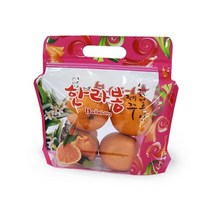 태방샵 공식쇼핑몰F-39 (올레/한라봉4입)과일 야채 채소 포장재 필름 봉투 용기 PE OPP PET, 4개, 4개