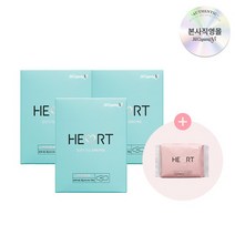 [질경이] 마음생리대 듬직한 오버나이트(7개입) x3 + 중형(4P), 없음, 상세설명 참조