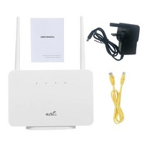 유심라우터 국내포켓와이파이 새로운 범용 잠금 해제 4g lte cpe 라우터 모뎀 rj45 lan wan 외부 안테나 wifi 무선 핫스팟 sim 카드 슬롯, 01-uk 플러그