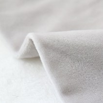 행복바느질 국내생산 도톰한 두께감 극세사 원단 무지 극세사 2mm 무지 화이트계열, 28.양털회색