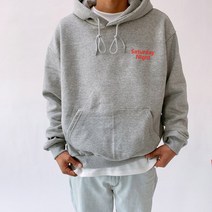 남녀공용 오버핏 기모 세러데이 나염 후드티 4컬러