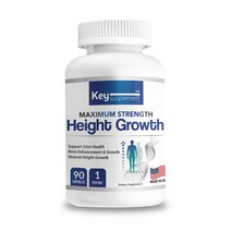 키서플리먼트 하이그로우 어린이 청소년 칼슘 글루코사민 마린콜라겐 총 15 가지 Key Supplement Height Growth, 90정, 1개