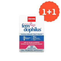 1+1 자로우 펨 도피러스 우먼 30 캡슐 재로우 포뮬러스 팸 도필러스 여성 유산균 Fem Dophilus