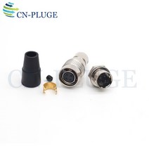 Hirose 4 홀 커넥터 플러그 HR10A-7P-4s (73) 및 소켓 산업용 카메라, 02 socket