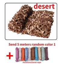 루프 탑 텐트 더블 레이어 보강 훈련 네트 커버 자동차 천막 멀티 사이즈, Desert Digital+1.5x10m