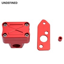 Honda Ruckus Zoomer 스쿠터 NPS50 2003-2012 바이크 오토바이 핸들 바 스탠드 포스트 클램프 라이저 액세, 05 빨간