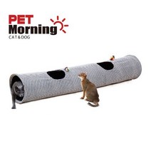 μ펫모닝 고양이 터널 놀이터 1.5m(PMC-9502) 놀이 애완 애묘용 애완용 장난감㏆_ea, ㅮ핑크