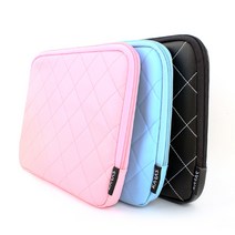 카라스 노트북 칼라파우치 KP-1003 10~17.3인치, 베이비핑크, 12in
