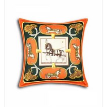 패브릭 가죽 인조 소파 벨벳 패브릭 프렌치 럭셔리 오렌지 스타일 말 홈 소파 쿠션 커버 베갯잇 코어 없는, 18 18_01 450mm*450mm