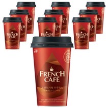 프렌치카페 카푸치노 컵커피, 200ml, 10개입