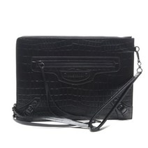 발렌시아가 20FW 여성 크로커다일 스트랩 클러치백 (640114_15V07_1000_20F)