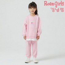 로엠걸즈 레인보우 맨투맨 조거팬츠 세트 RGSM2283C_강남점