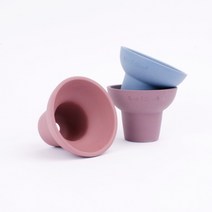 뜨레몽 빙수팟 컬러 국산 수제 토분 미니 인테리어 세라믹 화분, 1.캐시미어 로즈