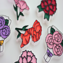 카네이션 석고방향제만들기 석고방향제 채색DIY, 3번